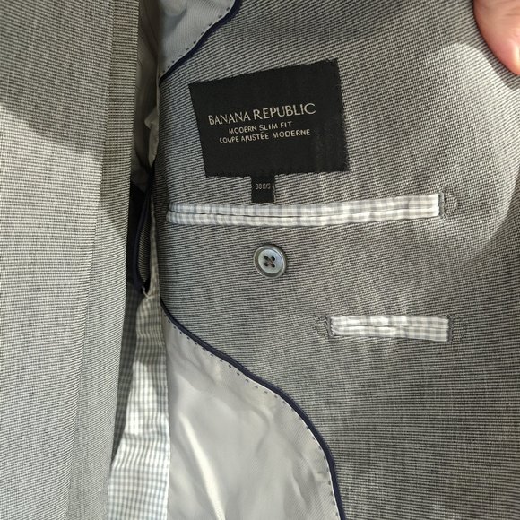 Banana Republic Slim Fit Suit Pants 38R 31x32 - Picture 9 of 14